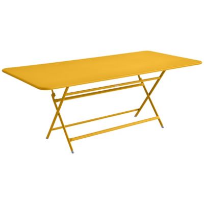 Fermob Caractere Rectangle Table - Color: Yellow - Size: 75x35 - 5931C6