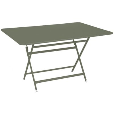 Fermob Caractere Rectangle Table - Color: Green - Size: 50x35 - 593382