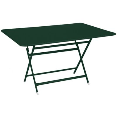 Fermob Caractere Rectangle Table - Color: Green - Size: 50x35 - 593302