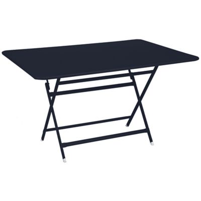 Fermob Caractere Rectangle Table - Color: Blue - Size: 50x35 - 593392