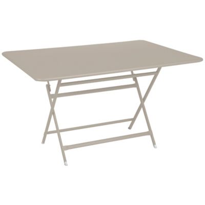 Fermob Caractere Rectangle Table - Color: Brown - Size: 50x35 - 593314