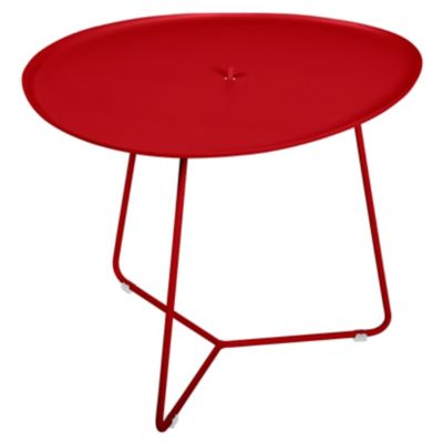 Fermob Cocotte Low Table - Color: Red - 472067