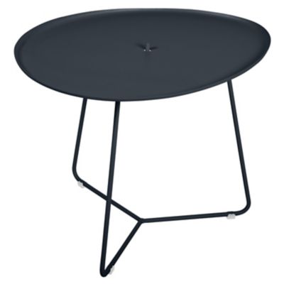 FRM1807210 Fermob Cocotte Low Table - Color: Black - 472047 sku FRM1807210