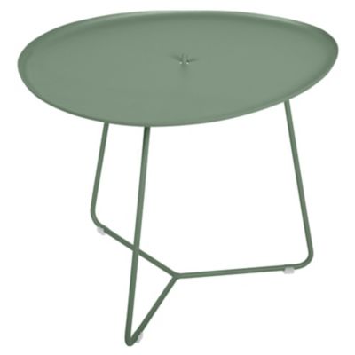 FRM1807212 Fermob Cocotte Low Table - Color: Green - 472082 sku FRM1807212