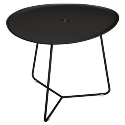 Fermob Cocotte Low Table - Color: Black - 472042