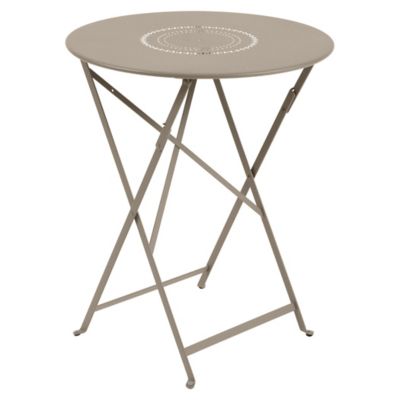 Fermob Floreal Perforated Table - Color: Brown - Size: Small - 023014