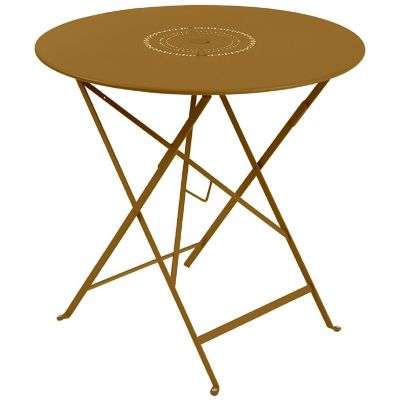 Fermob Floreal Perforated Table - Color: Brown - Size: Medium - 0234D2