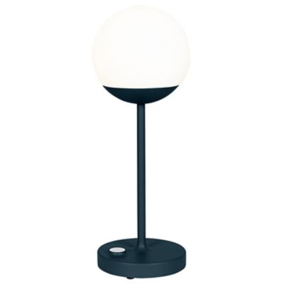 FRM2413304 Fermob MOOON LED Table Lamp - Color: Blue - Size:  sku FRM2413304