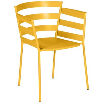 FRM2413369 Fermob Rythmic Armchair - Set of 2 - Color: Yellow sku FRM2413369