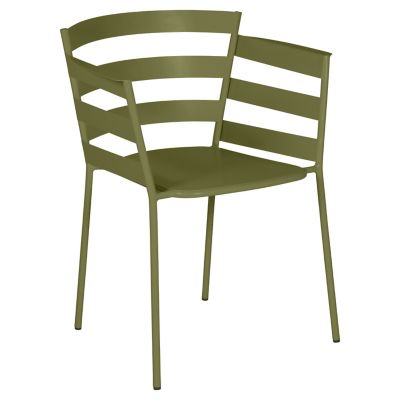 Fermob Rythmic Armchair - Set of 2 - Color: Green - 4402D3