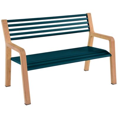 FRM1833723 Fermob Somerset Bench - Color: Blue - 323721 sku FRM1833723