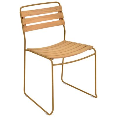 Fermob Surprising Teak Chair - Set of 2 - Color: Brown - 1241D2