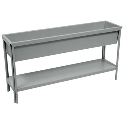 Fermob Terrazza Medium Planter - Color: Grey - 3251C7