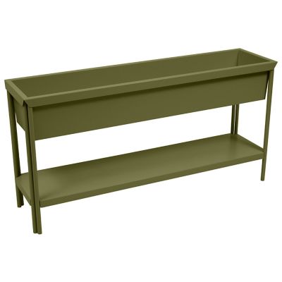 Fermob Terrazza Medium Planter - Color: Green - 3251D3