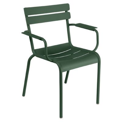 Fermob Luxembourg Stacking Armchair Set of 2 - Color: Green - 410202