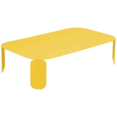 FRM2408164 Fermob BeBop 48-In. x 28-In. Low Table - Color: Ye sku FRM2408164