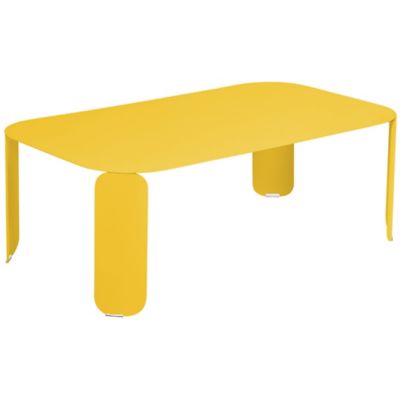 FRM2408165 Fermob BeBop 48-In. x 28-In. Low Table - Color: Ye sku FRM2408165