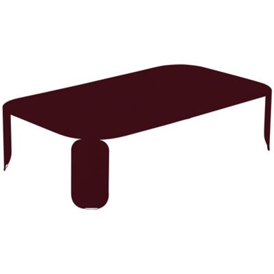 Fermob BeBop 48-In. x 28-In. Low Table - Color: Red - Size: 48 x 28 x 