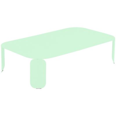 Fermob BeBop 48-In. x 28-In. Low Table - Color: Green - Size: 48 x 28 