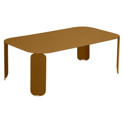 Fermob BeBop 48-In. x 28-In. Low Table - Color: Brown - Size: 48 x 28 