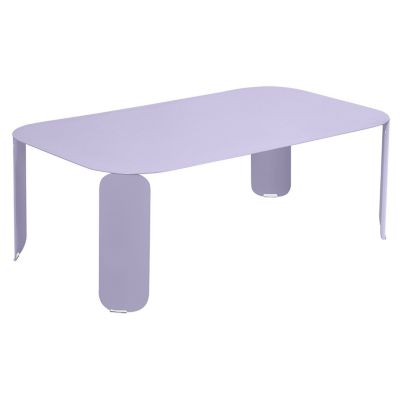 Fermob BeBop 48-In. x 28-In. Low Table - Color: Purple - Size: 48 x 28