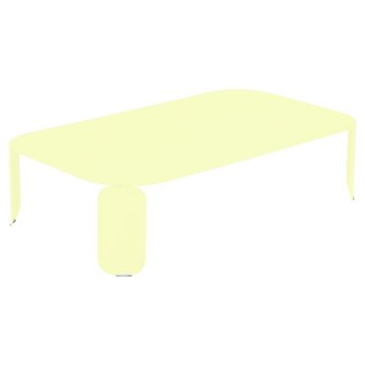 Fermob BeBop 48-In. x 28-In. Low Table - Color: Yellow - Size: 48 x 28