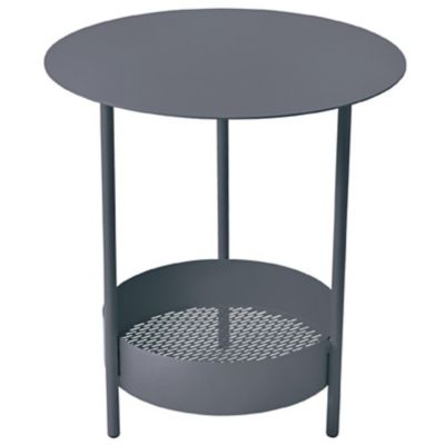 Fermob Salsa Pedestal Table - Color: Black - 327047