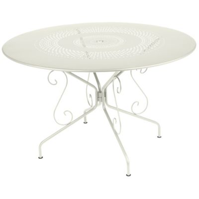 Fermob Montmartre Outdoor Table - Color: Grey - Size: 46 - 0631A5