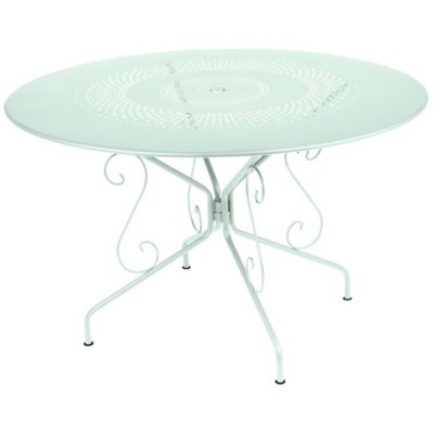 Fermob Montmartre Outdoor Table - Color: Green - Size: 46 - 0631A7