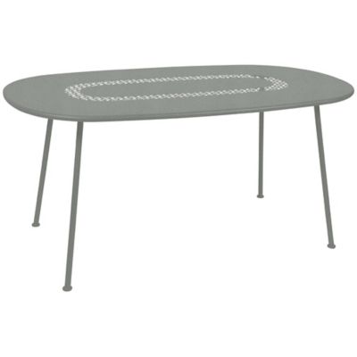 Fermob Lorette Oval Table - Color: Grey - 5762C7