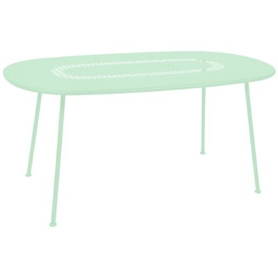 Fermob Lorette Oval Table - Color: Green - 576283