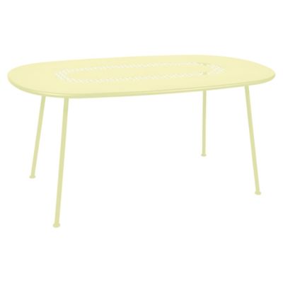 Fermob Lorette Oval Table - Color: Yellow - 5762A6