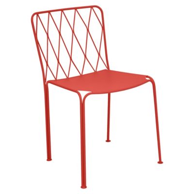 Fermob Kintbury Chair - Set of 2 - Color: Orange - 581045