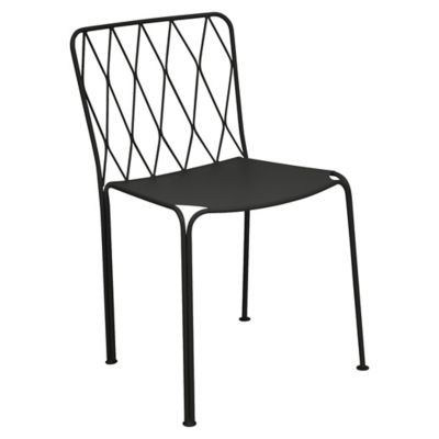 Fermob Kintbury Chair - Set of 2 - Color: Black - 581042