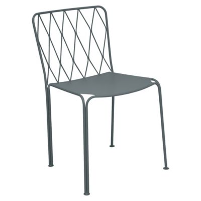 FRM1965722 Fermob Kintbury Chair - Set of 2 - Color: Grey - 5 sku FRM1965722