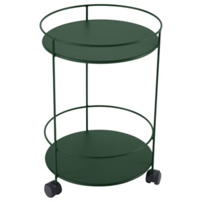 FRM1965750 Fermob Guinguette Rolling Small Table - Color: Gre sku FRM1965750