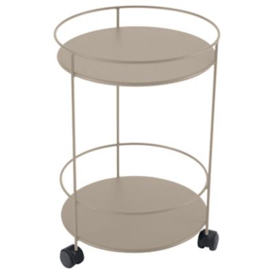 FRM1965757 Fermob Guinguette Rolling Small Table - Color: Bei sku FRM1965757