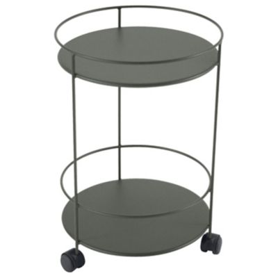 FRM1965761 Fermob Guinguette Rolling Small Table - Color: Gre sku FRM1965761