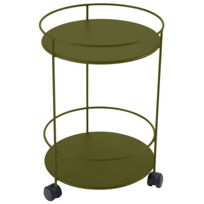 FRM2525590 Fermob Guinguette Rolling Small Table - Color: Gre sku FRM2525590