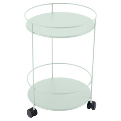 Fermob Guinguette Rolling Small Table - Color: Green - 1062A7