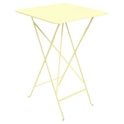 FRM2547944 Fermob Bistro High Table - Color: Yellow - 0250A6 sku FRM2547944