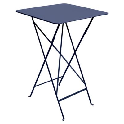 Fermob Bistro High Table - Color: Blue - 025092