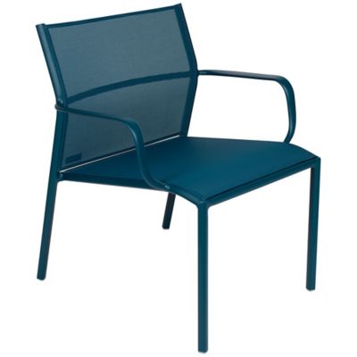 Fermob Cadiz Low Armchair - Set of 2 - Color: Blue - 870421ST