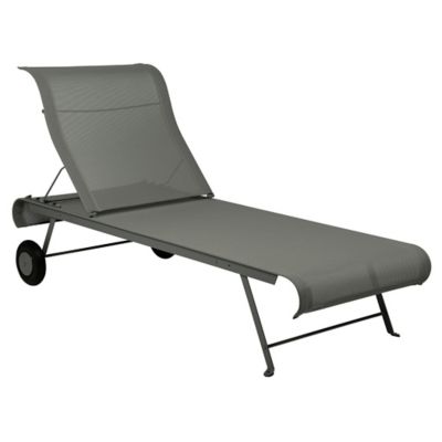 Fermob Dune Sunlounger - Color: Green - 130848ST