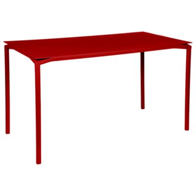 Fermob Calvi High Table - Color: Red - 875067