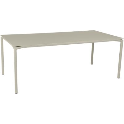 Fermob Calvi Table in Grey, Size: 77x37