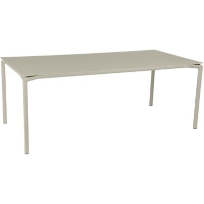 FRM1999752 Fermob Calvi Table - Color: Grey - Size: 77x37 - 8 sku FRM1999752