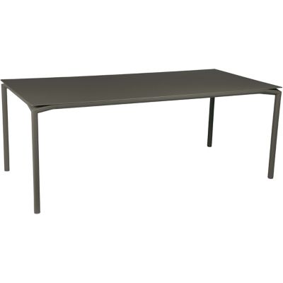 Fermob Calvi Table in Green, Size: 77x37