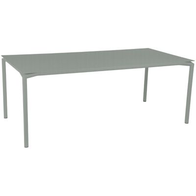 Fermob Calvi Table - Color: Grey - Size: 77x37 - 8740C7