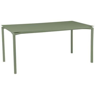 Fermob Calvi Table - Color: Green - Size: 63x31 - 874482